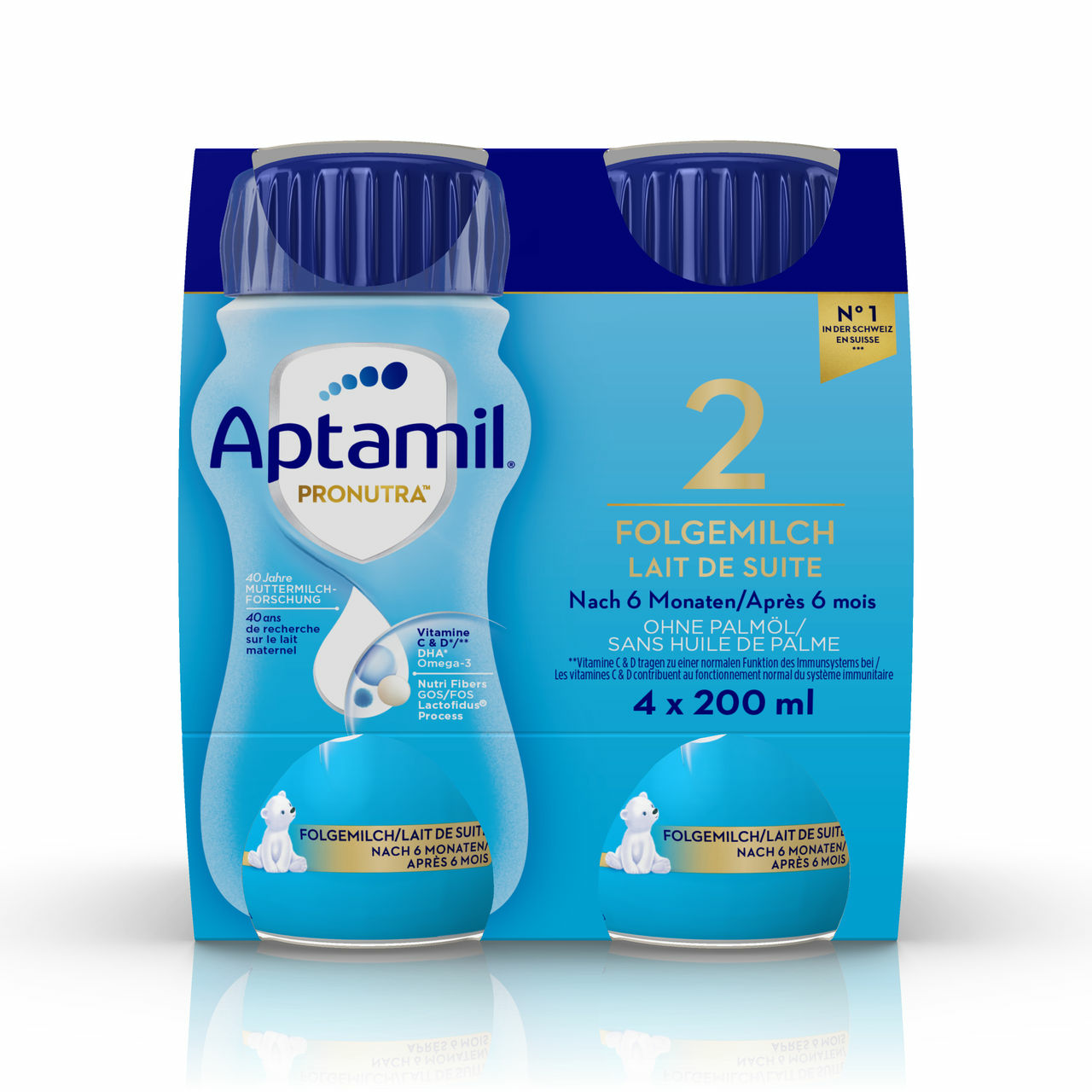 Aptamil 2 PB DE 4 x 200 ml