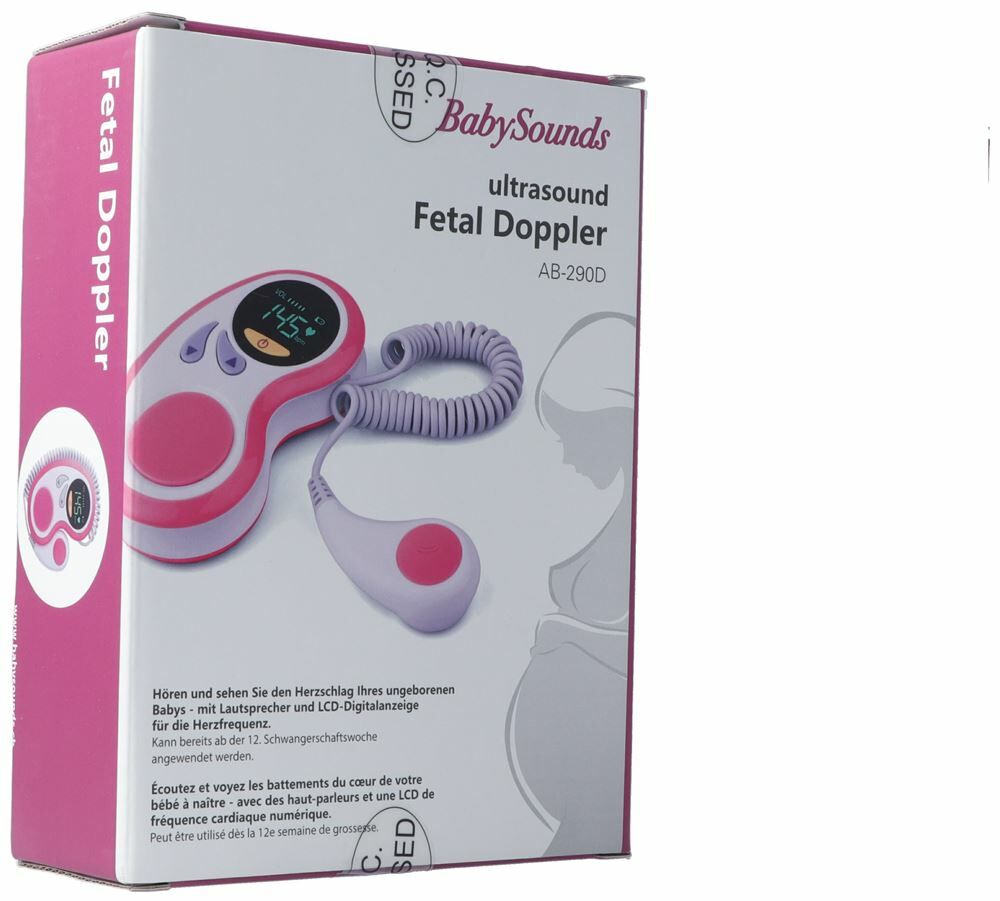 Doppler bébé - moniteur cardiaque pour bébé - doppler fœtal - cadeau de  grossesse 