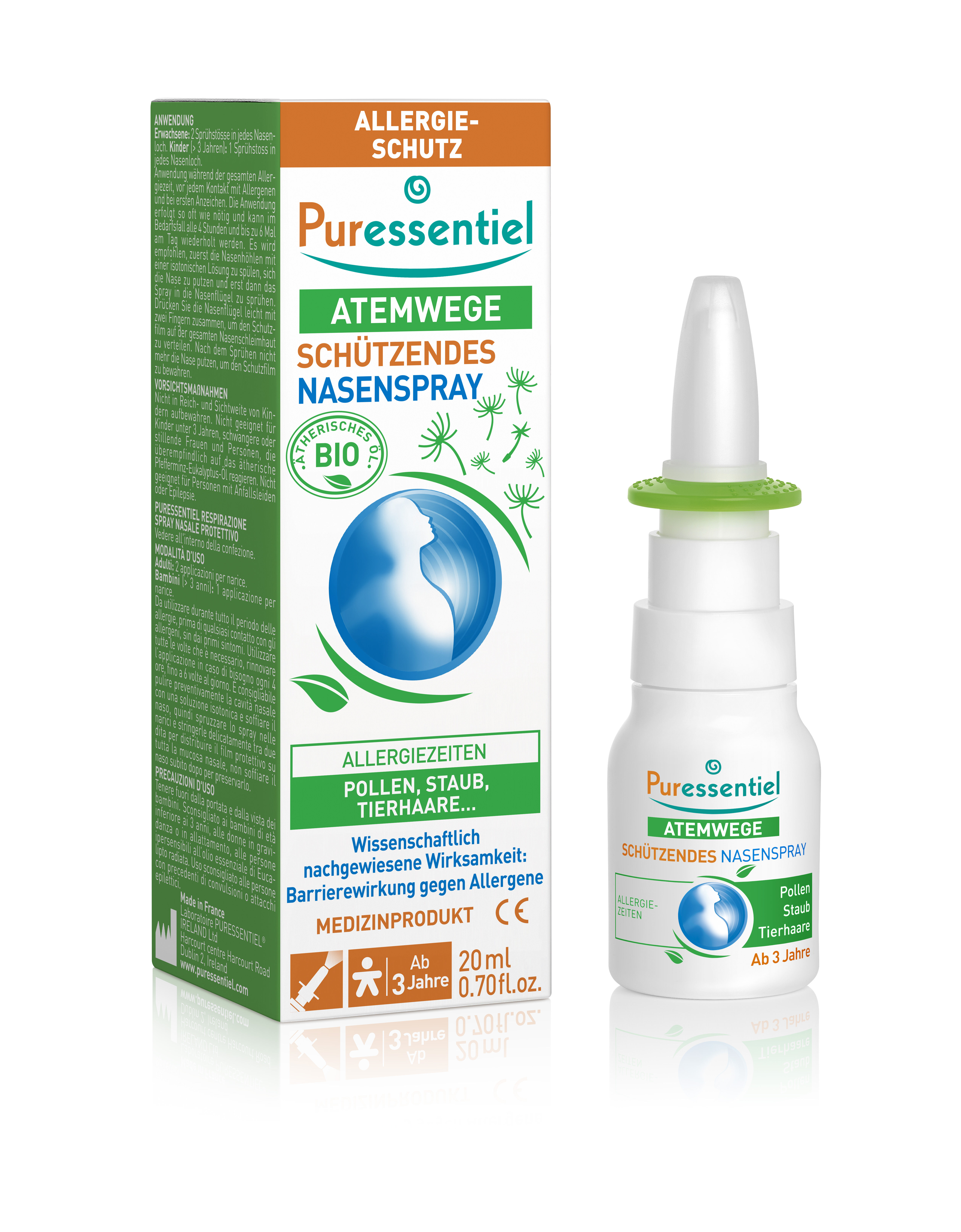 Puressentiel spray nasal protection allergies fl 20 ml à petit prix