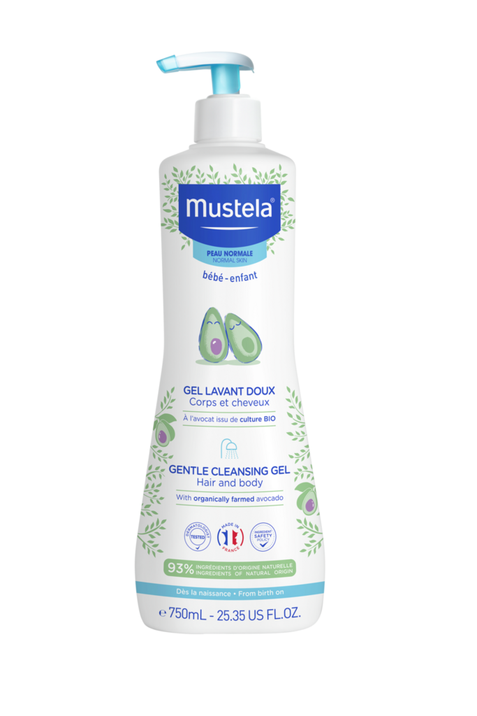 Mustela Gel lavant doux peau normale fl 750 ml à petit prix