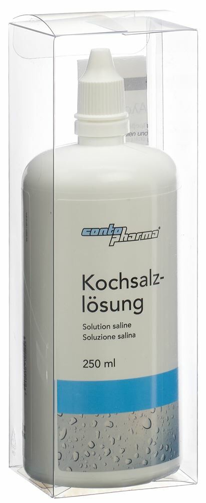 Contopharma solution saline fl 250 ml à petit prix