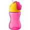 Philips Avent tasse avec paille 300ml girl rose thumbnail